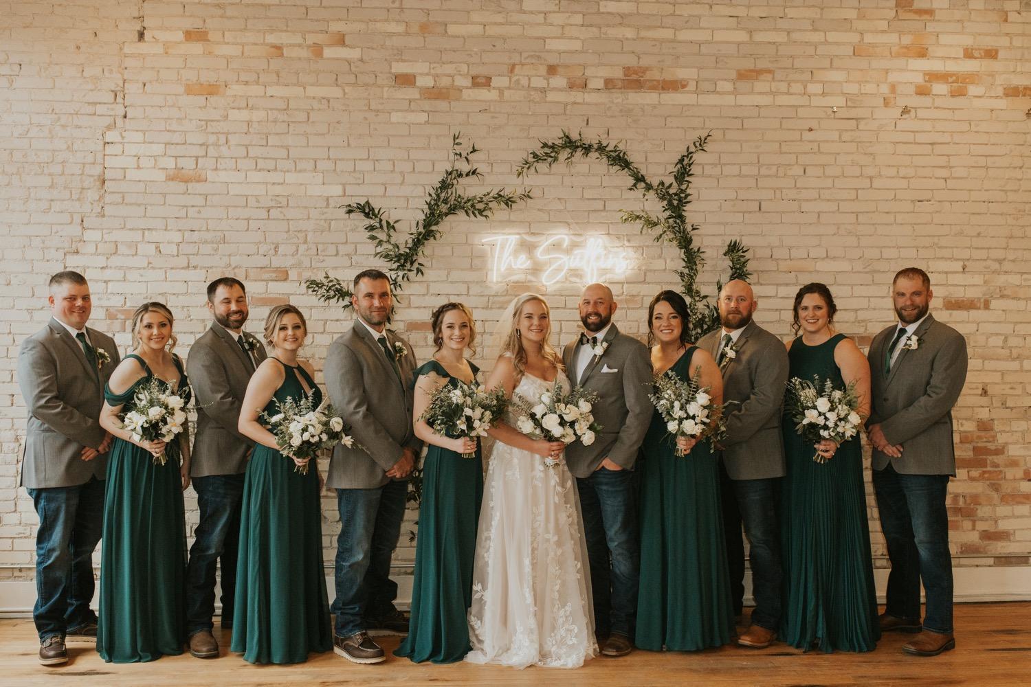 emerald green bridesmaid dresses with groomsmen Off the Shoulder Emerald Green Bridesmaid Dresses Long  jkprom