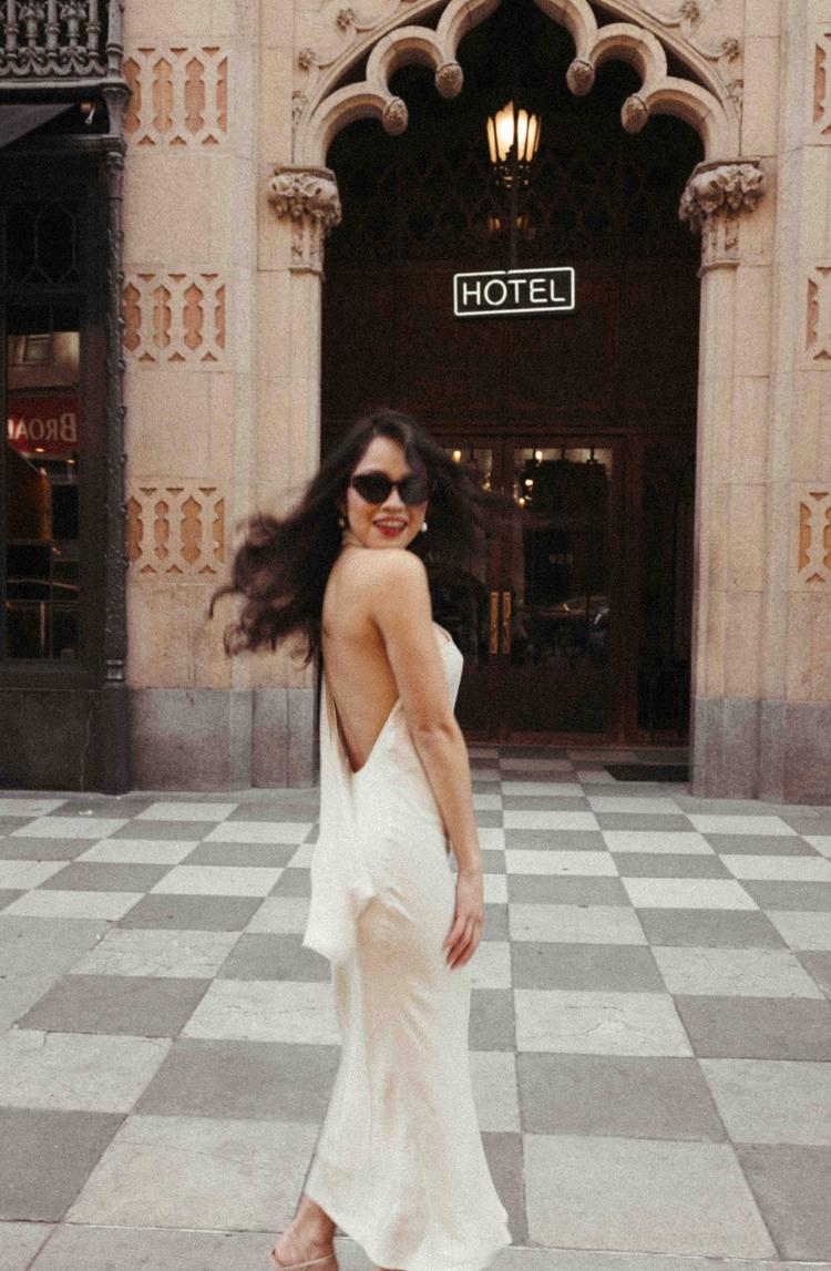 Timeless Hollywood Editorial DTLA Engagement  Carmelisse Photography
