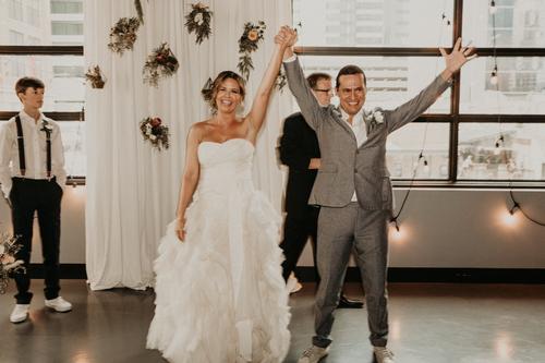 Fun and Family-Centered Wedding at The Riley Building in Austin