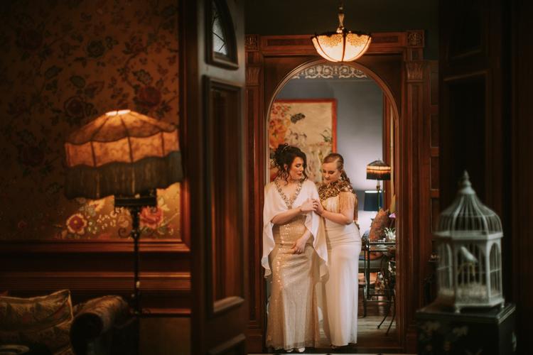 Lady Mendl's Tea Salon NYC Wedding | Emily & Aria - Brooklyn, NY Wedding  Photographer
