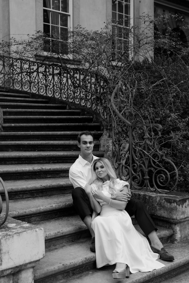 Whimsical Atlanta Engagement Session at The Swan House  Steph Powell  Creative | Georgia Wedding Photographer