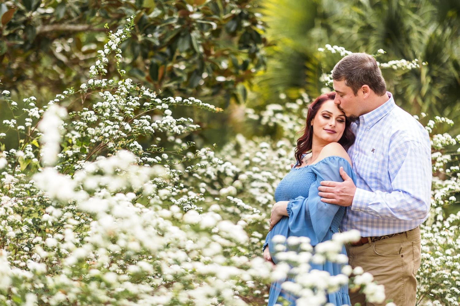 Bessy + Justin  The Secret Garden Homestead Maternity Session - South  Florida Wedding Photographers