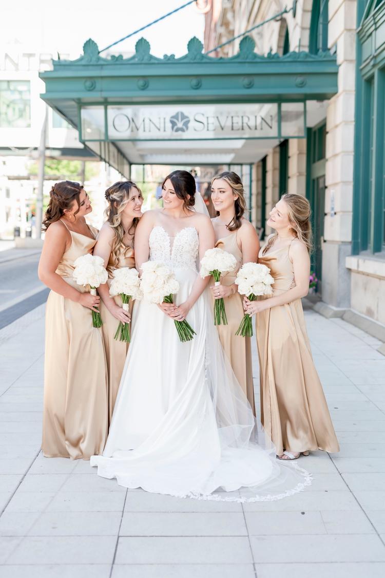 indianapolis bridesmaid dresses A Barbie Dream Wedding in Indianapolis