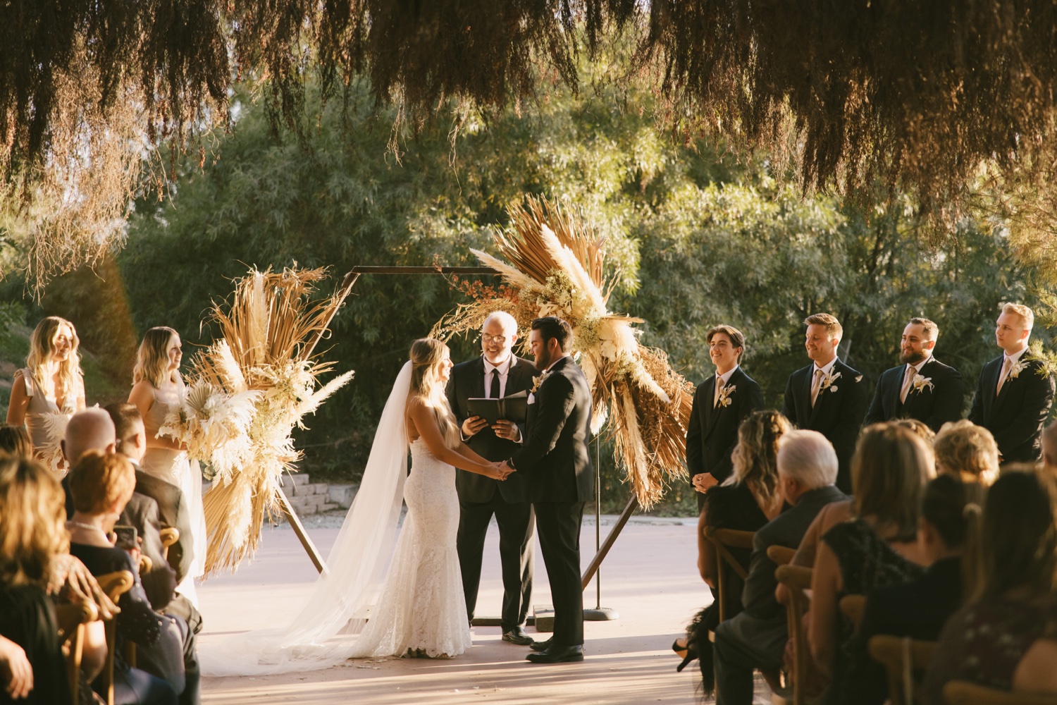 California, Outdoor Ethereal Gardens Wedding - Beba Vowels