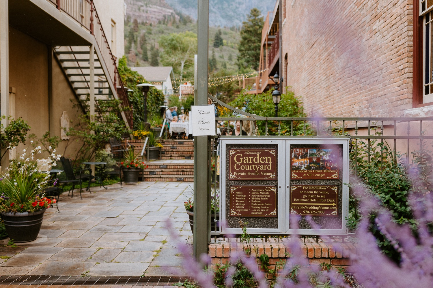 Beaumont Hotel in Ouray Colorado Wedding Kimberly Crist Photography