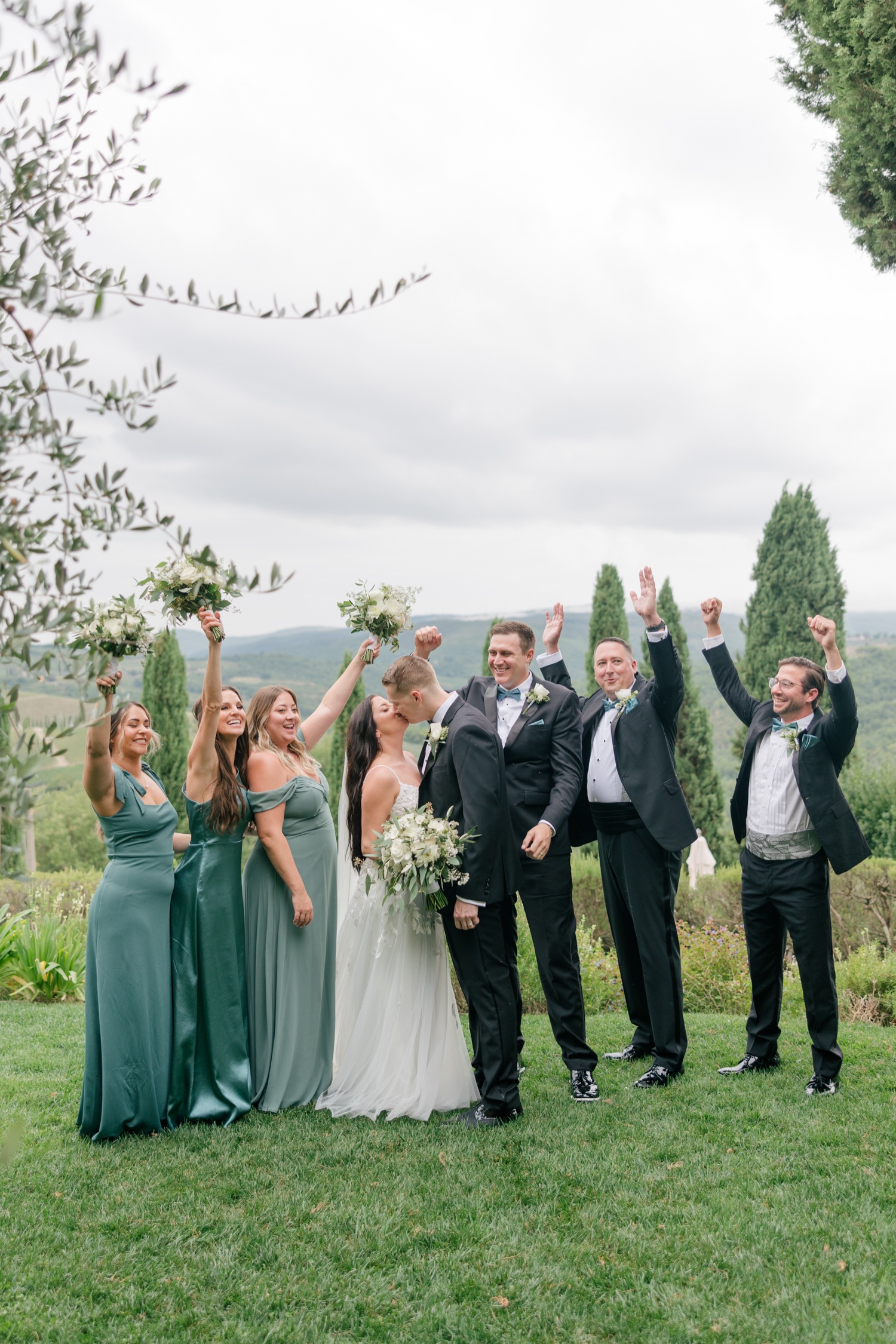A Tuscany Italy Wedding in Greve in Chianti by Brett Denfeld Photography