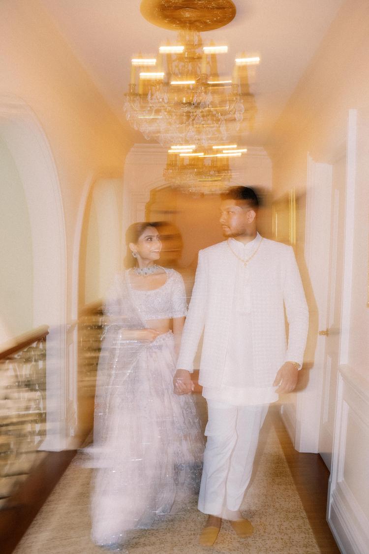A Luxurious Indian Engagement Ceremony  Elle Studios