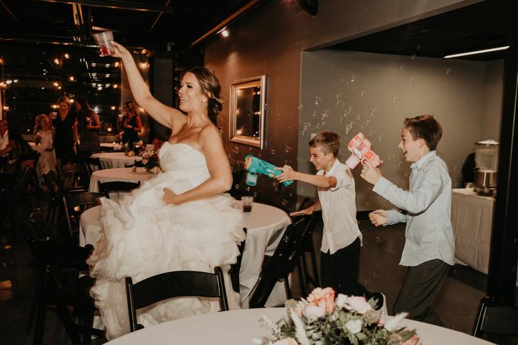 Fun and Family-Centered Wedding at The Riley Building in Austin