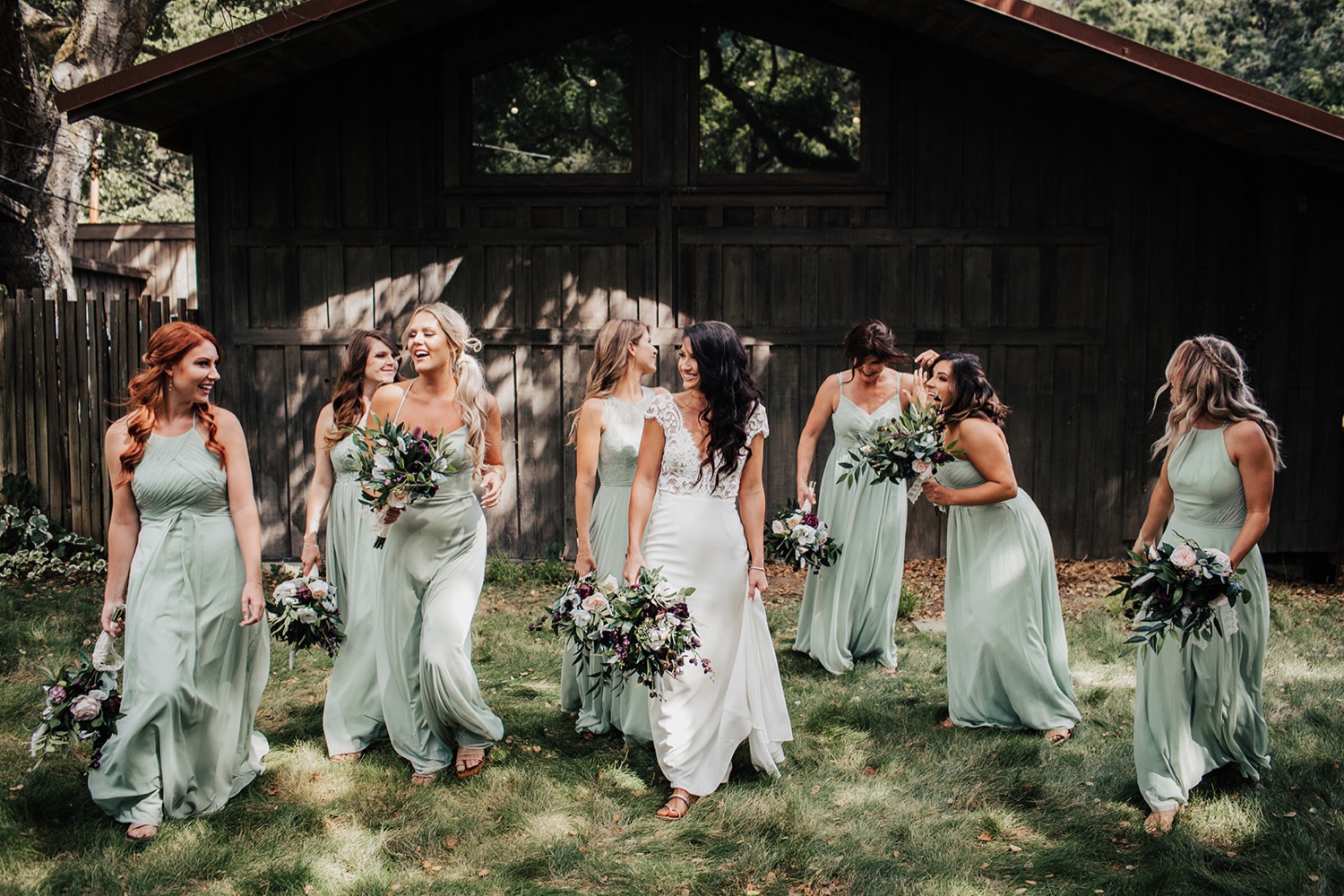 long elegant bridesmaid dresses Kenzie Elegant Halter Ruched Floor Length Long Chiffon Bridesmaid Dresses, Dusty Rose