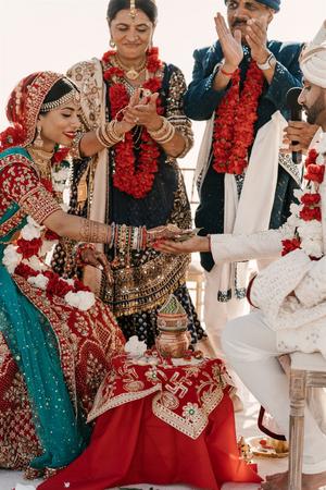 Indian Wedding in Greece - Hindu wedding Santorini