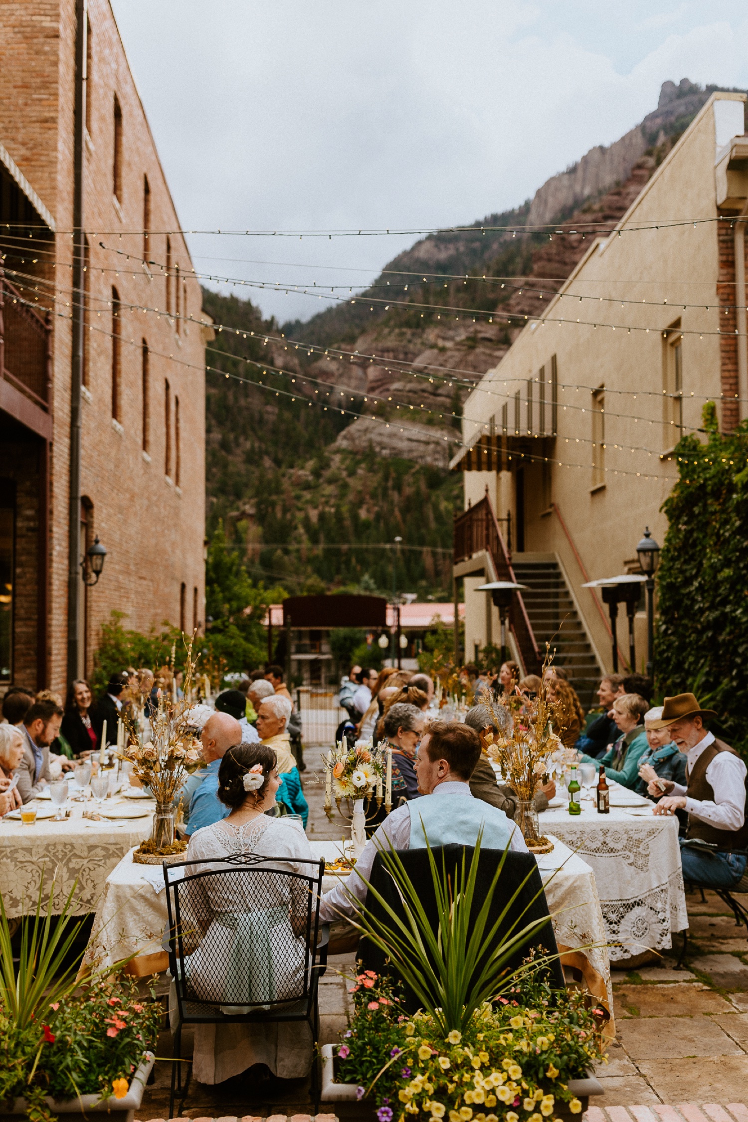 Beaumont Hotel in Ouray Colorado Wedding Kimberly Crist Photography