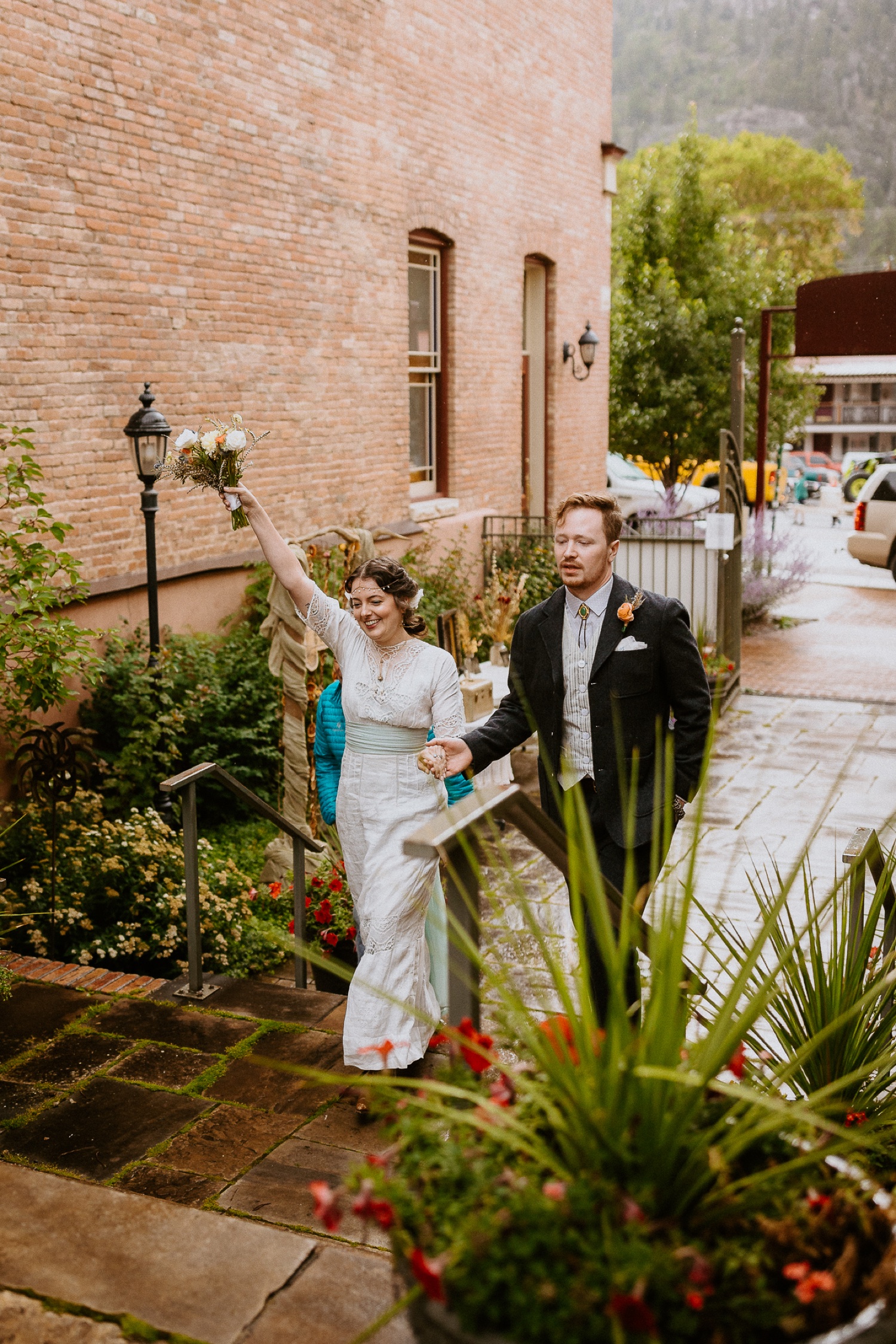 Beaumont Hotel in Ouray Colorado Wedding Kimberly Crist Photography