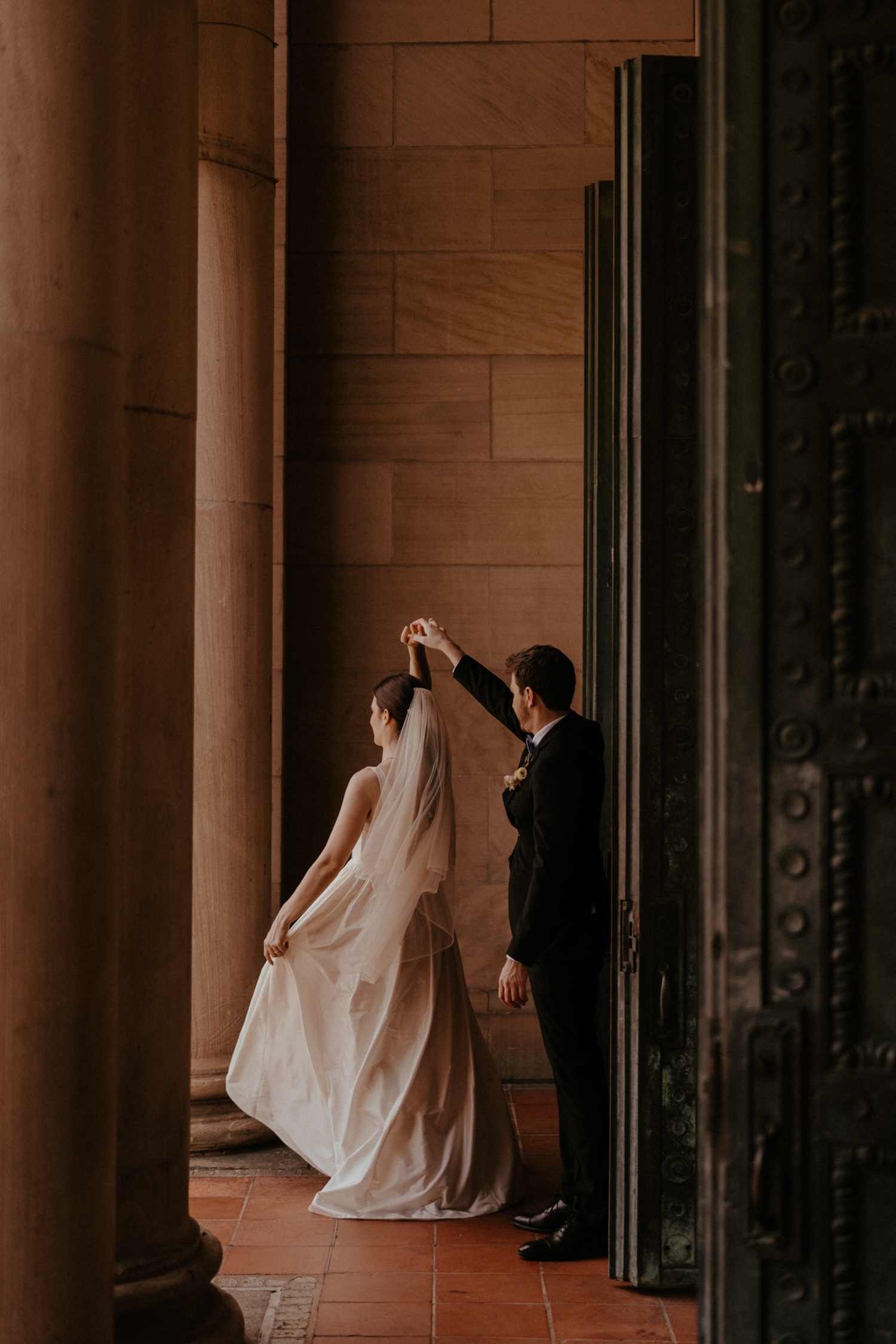 Modern Garden Rooftop Wedding At The Line DC