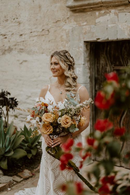 Franciscan Gardens Wedding | alyssamarieephoto.com