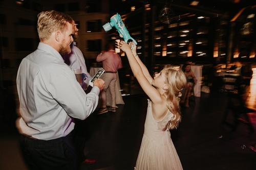 Fun and Family-Centered Wedding at The Riley Building in Austin