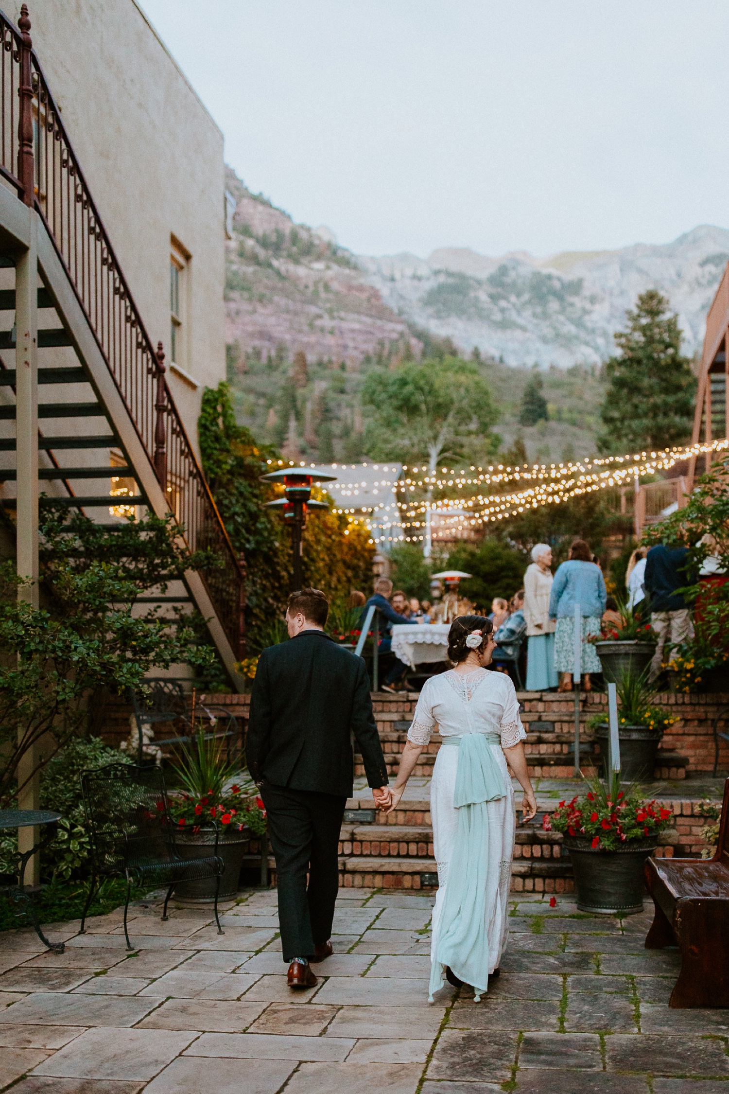 Beaumont Hotel in Ouray Colorado Wedding Kimberly Crist Photography