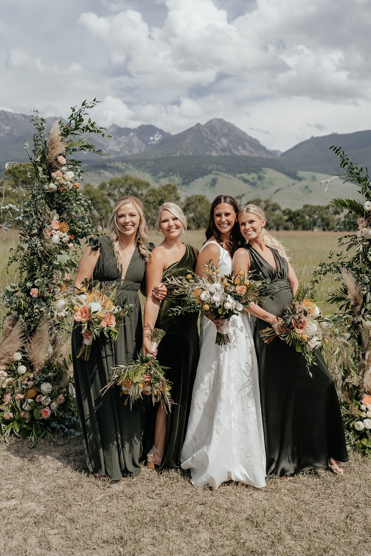 bridesmaid dresses livingston Mismatched Satin Spaghetti Straps Mermaid Long Custom Bridesmaid Dresses,  MRB0152