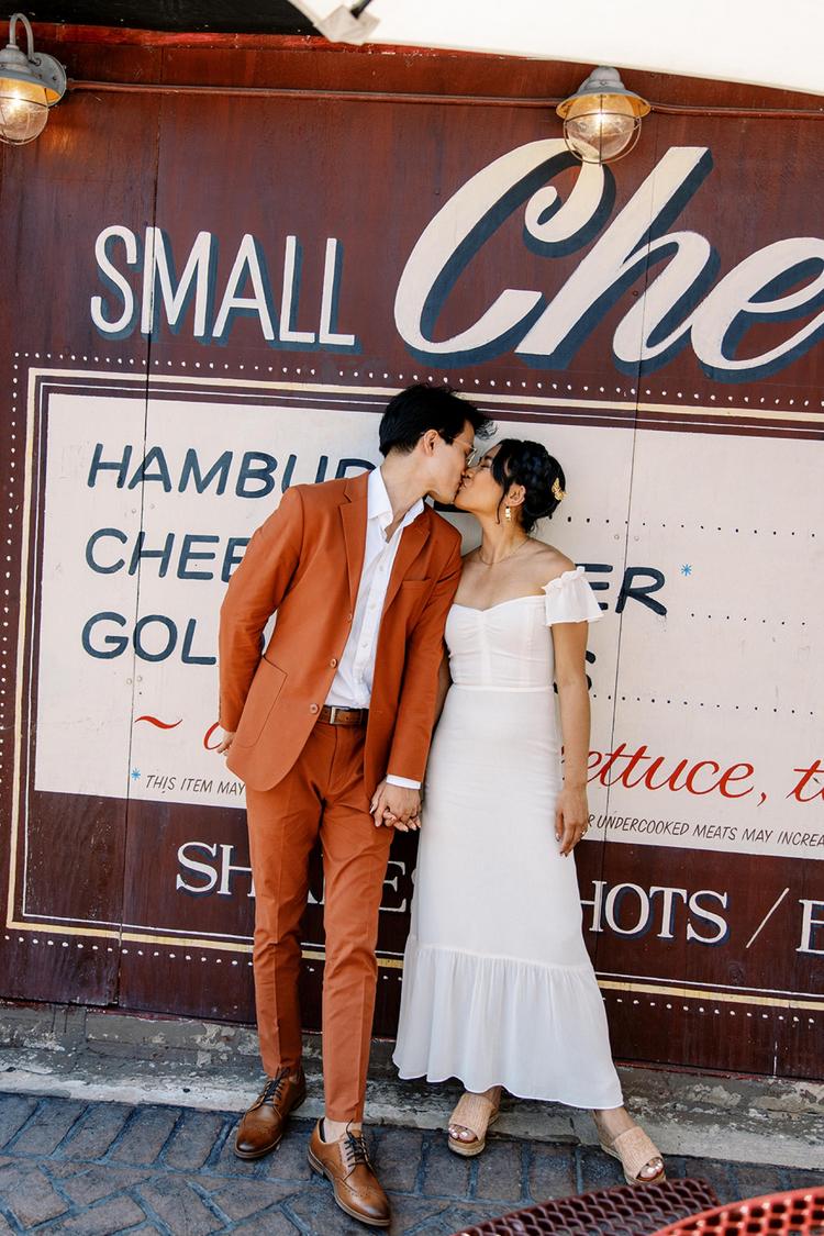 Barry and Abbey's Chicago Restaurant Wedding at The Duck inn