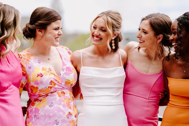 bridesmaid dresses cincinnati Satin Maternity Bridesmaid Dress