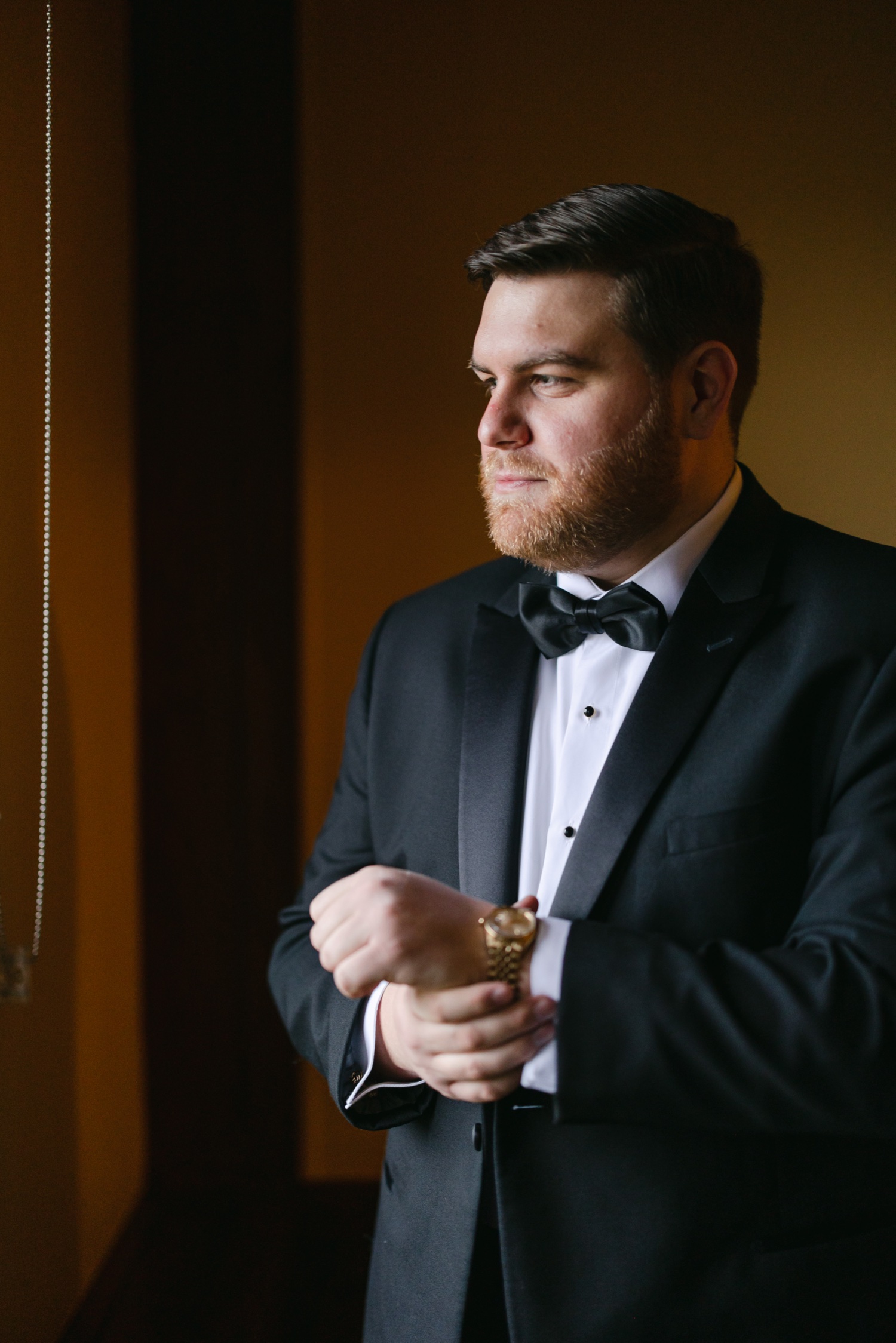 Melisa + Erik | Modern, Black Tie, December Wedding At Le Chateau ...