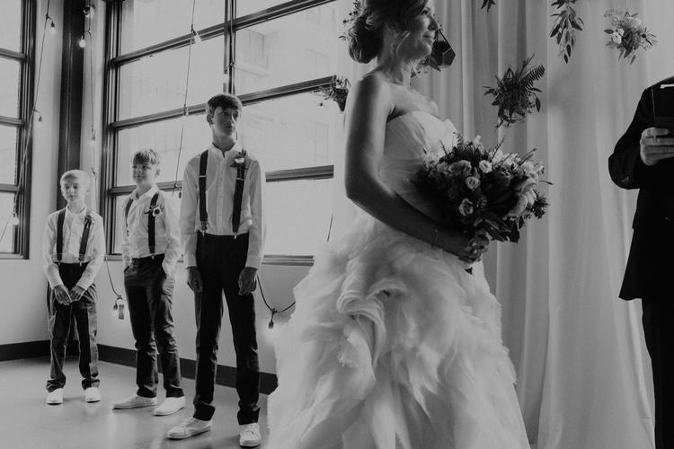 Fun and Family-Centered Wedding at The Riley Building in Austin
