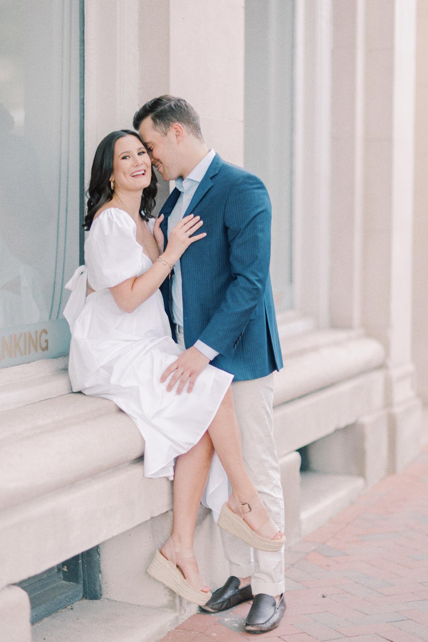 BEACON HILL BOSTON ENGAGEMENT SESSION